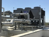 Brown Brown (2) 100 ton chillers install